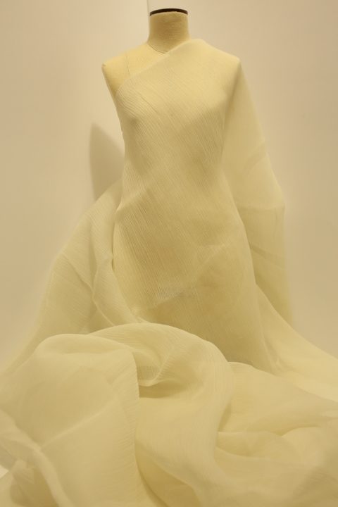 Pleated Silk Organza from The Vintage Couturiere