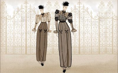 How To Fuse Edwardian Fashion Design with The Look of The New Romantic