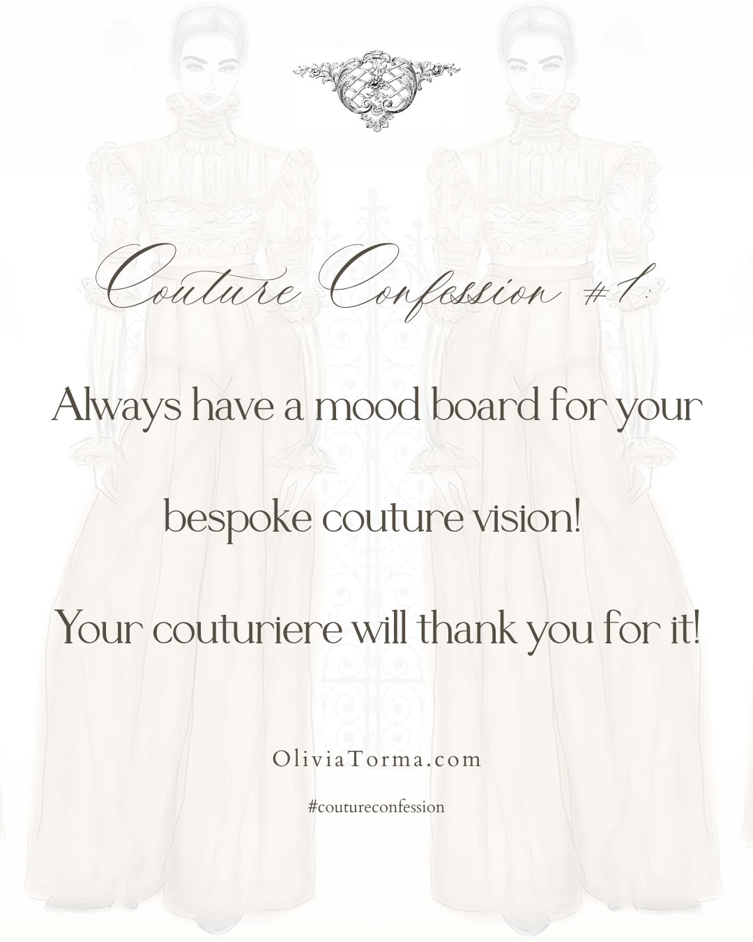 Couture Confessions by Olivia Torma